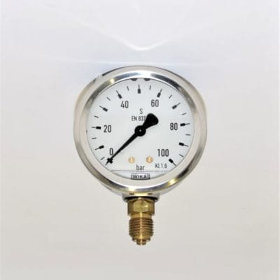 PRESSURE GAUGE 0-100BAR NG 63