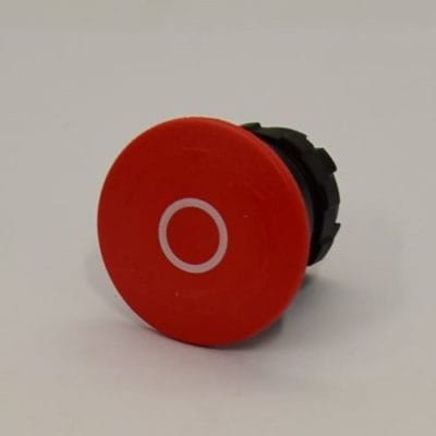 MUSHROOM BUTTON RED BS3P34 RT-